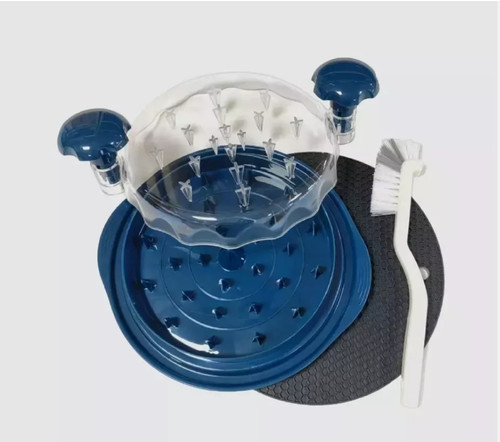 Blue large chicken shredder - large,