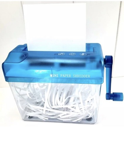 Mini document shredder hand - mini,